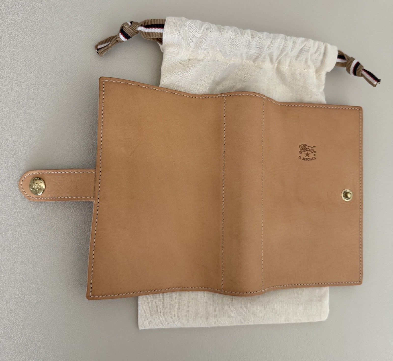 IL BISONTE A7(Pocket Size) Planner Cover in Color Natural