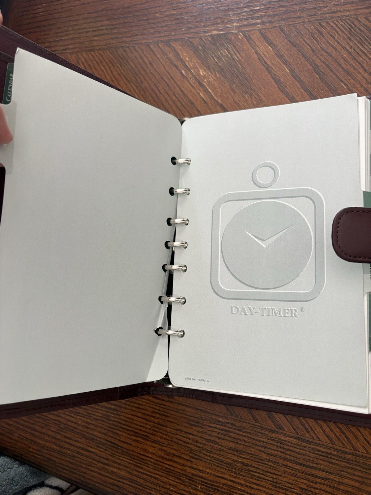 Day-Timer Desk Planner NEW Upholstery SOLEIL 8.5×11 Vintage
