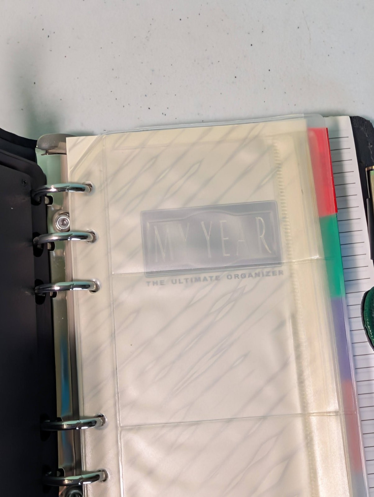 My Year Green Budget Planner Binder With Calculator Pen New Ultimate Organizer