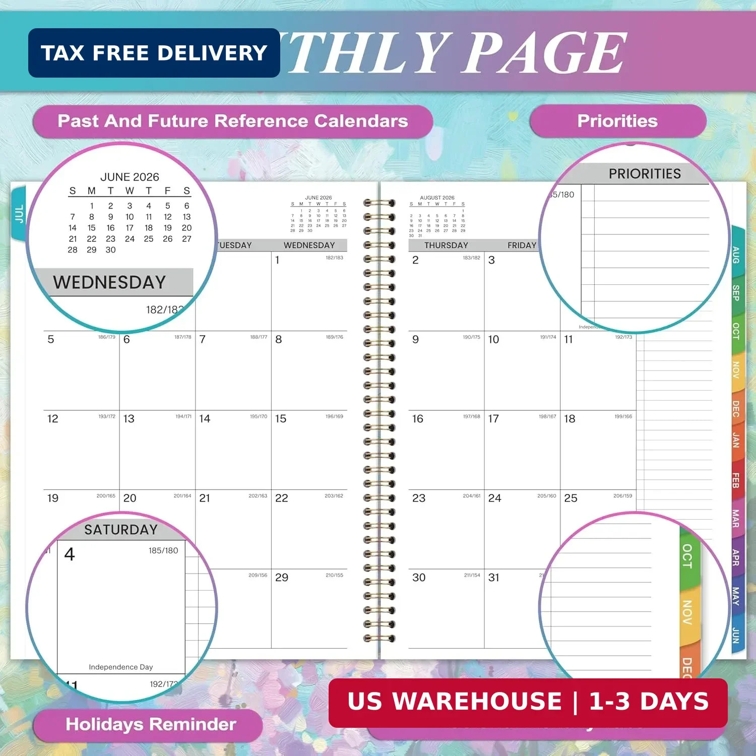 Appointment Book 2026-2027 – Weekly Appointment Book, Jul 2026 – Jun 2027, Hourl