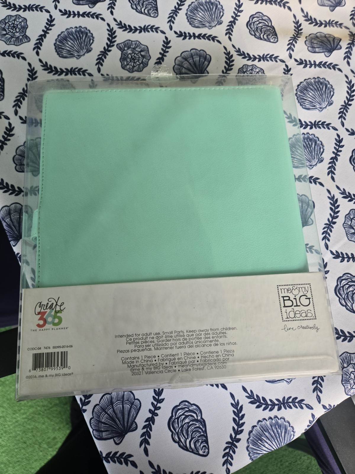 The Happy Planner Create 365 Classic Weekly/Monthly Faux Leather Undated