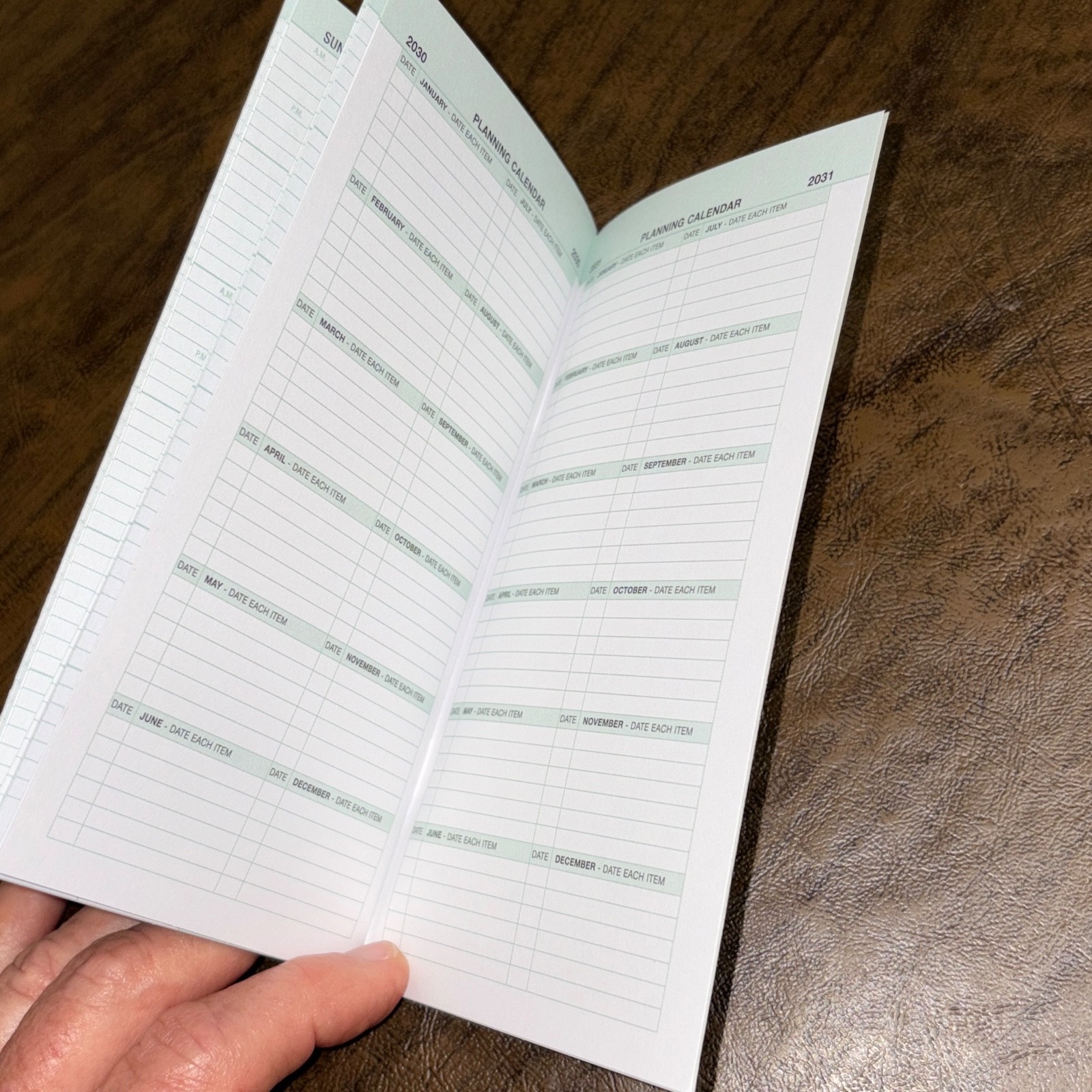 New Pocket Size DAY-TIMER 20 Month ADVANCE PLANNER July 2026 – Feb 2028 Daytimer