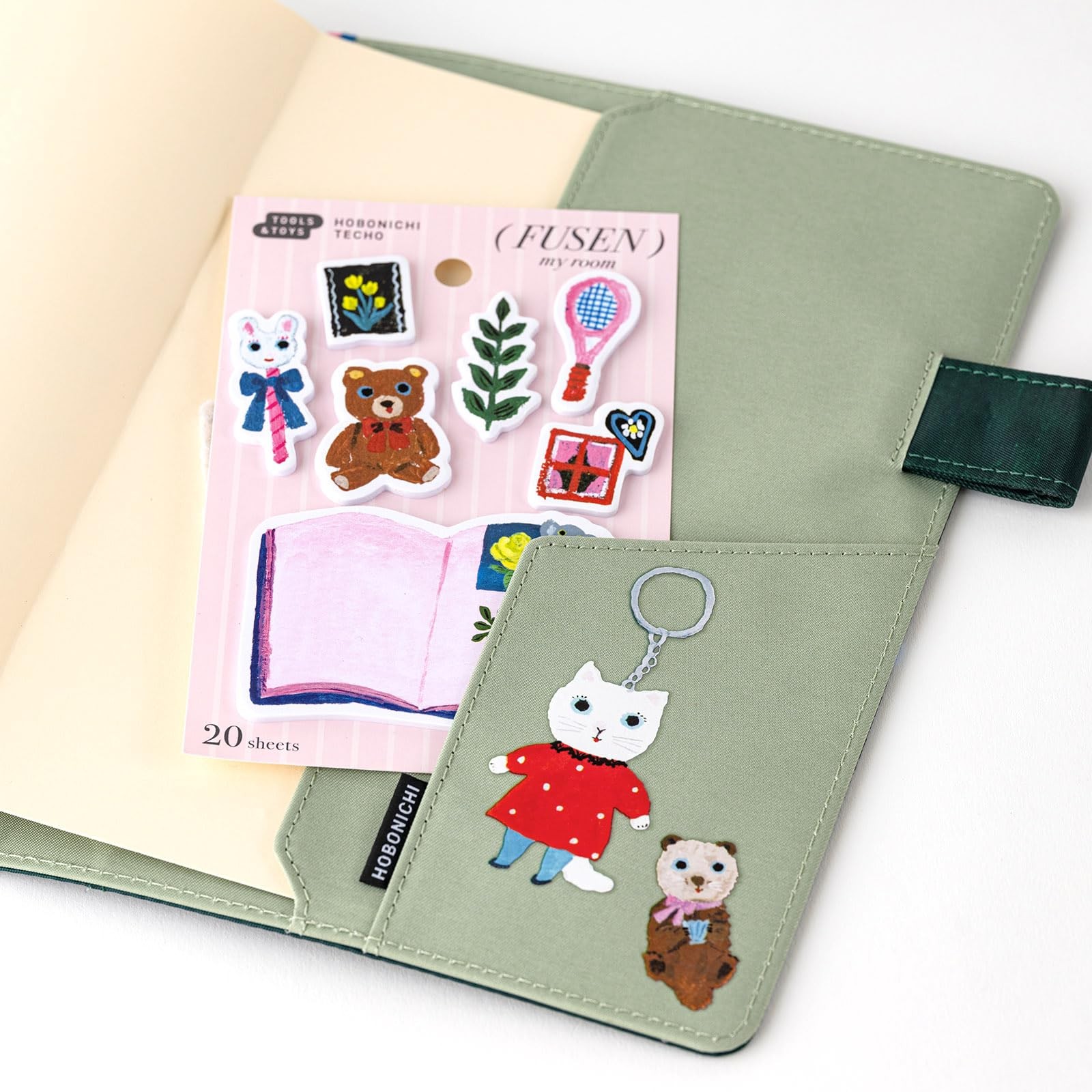 Hobonichi Yumi Kitagishi/Hobonichi’s hanging sticky notes My room Notebook acces
