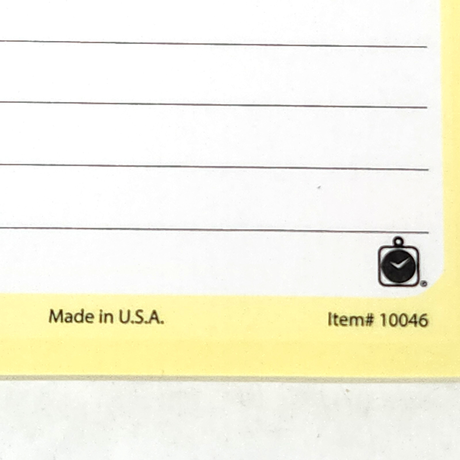 Day-Timer Tabbed Self-Stick Hot Lists Pads 4″ x 6″ Set Of 3 Made In USA #10046