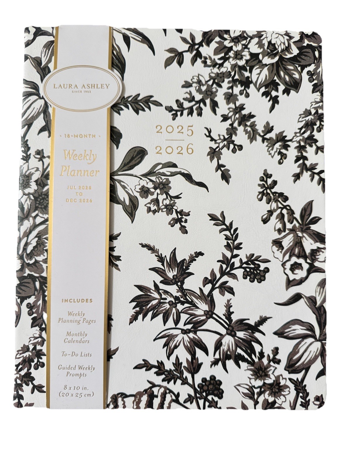 Laura Ashley 2026 Agenda Planner Monthly And Weekly 18 Month July 2025-Dec 2026
