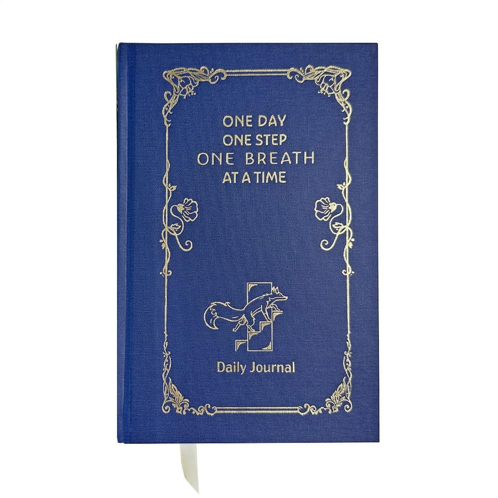 Gratitude Journal for Women with Guided Daily Prompts, Goal Setting A5, BLUE