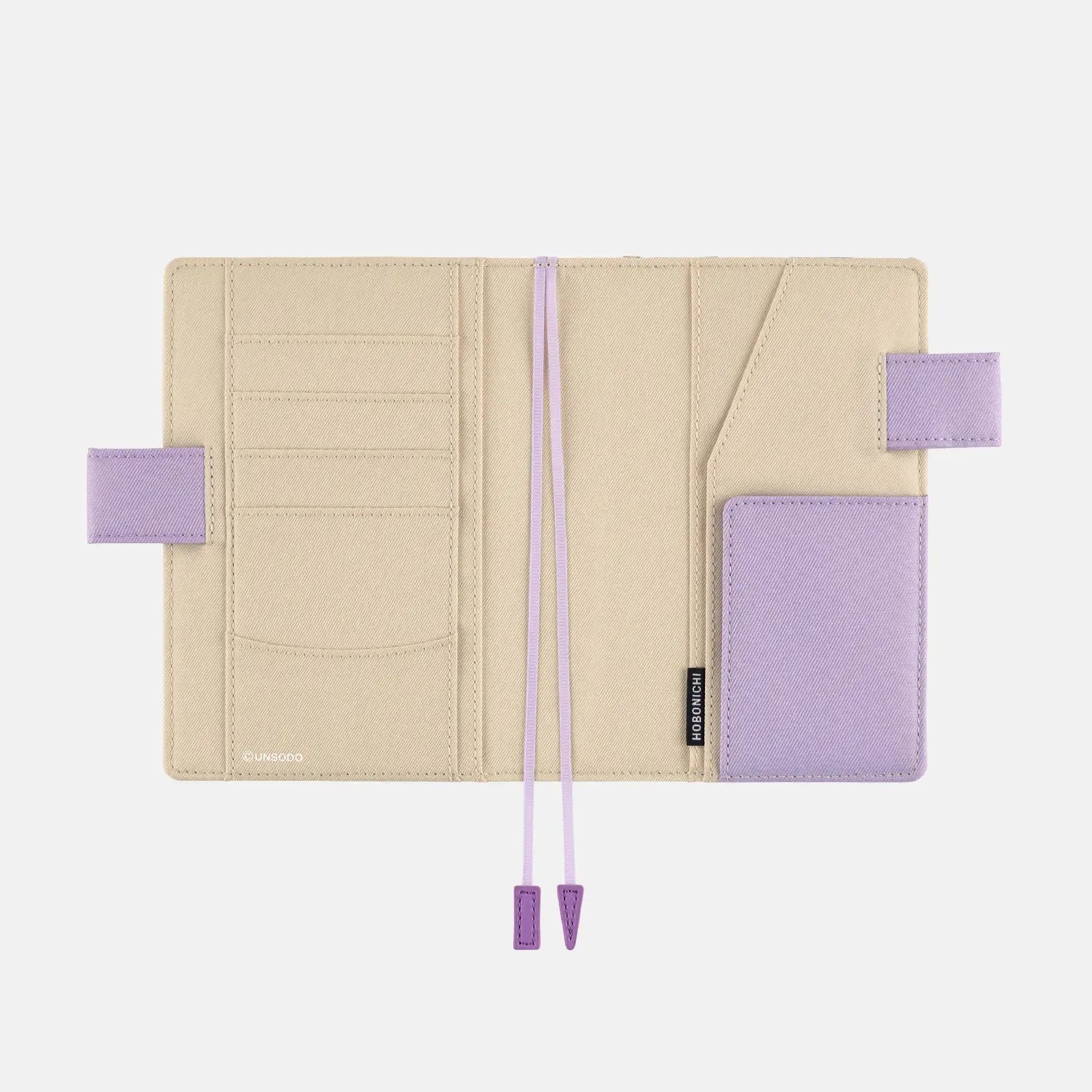 Hobonichi Techo Original A6 Cover Unsodo Bijutsukai Plum & Dianthus