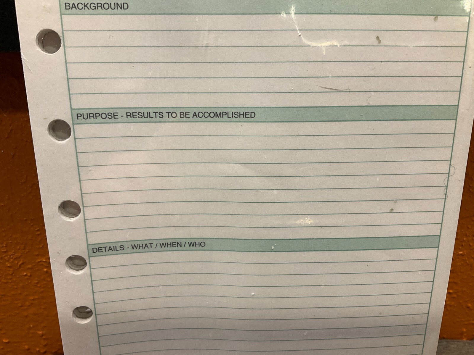 DAY-TIMER 5.5″ x 8.5″ Project Management Page Refill Sheets 87235 7 Rings 2 Pads