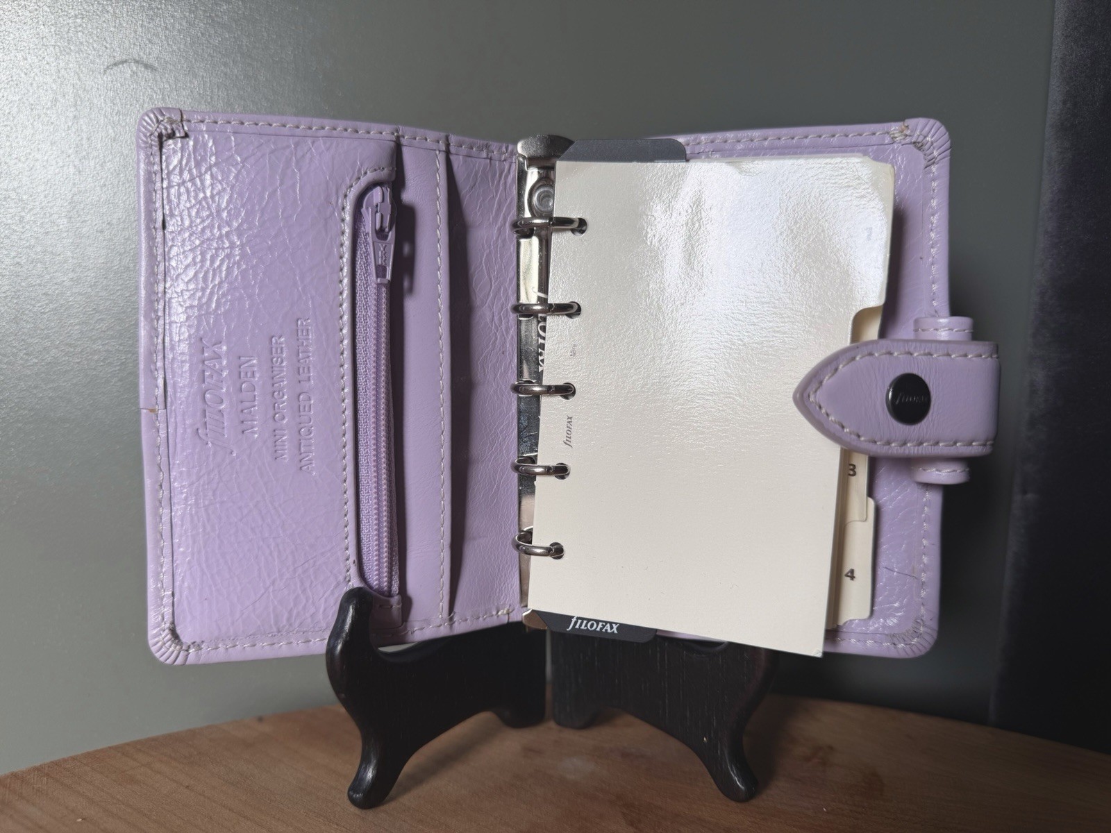 Filofax Malden Mini Lilac pale lavendel