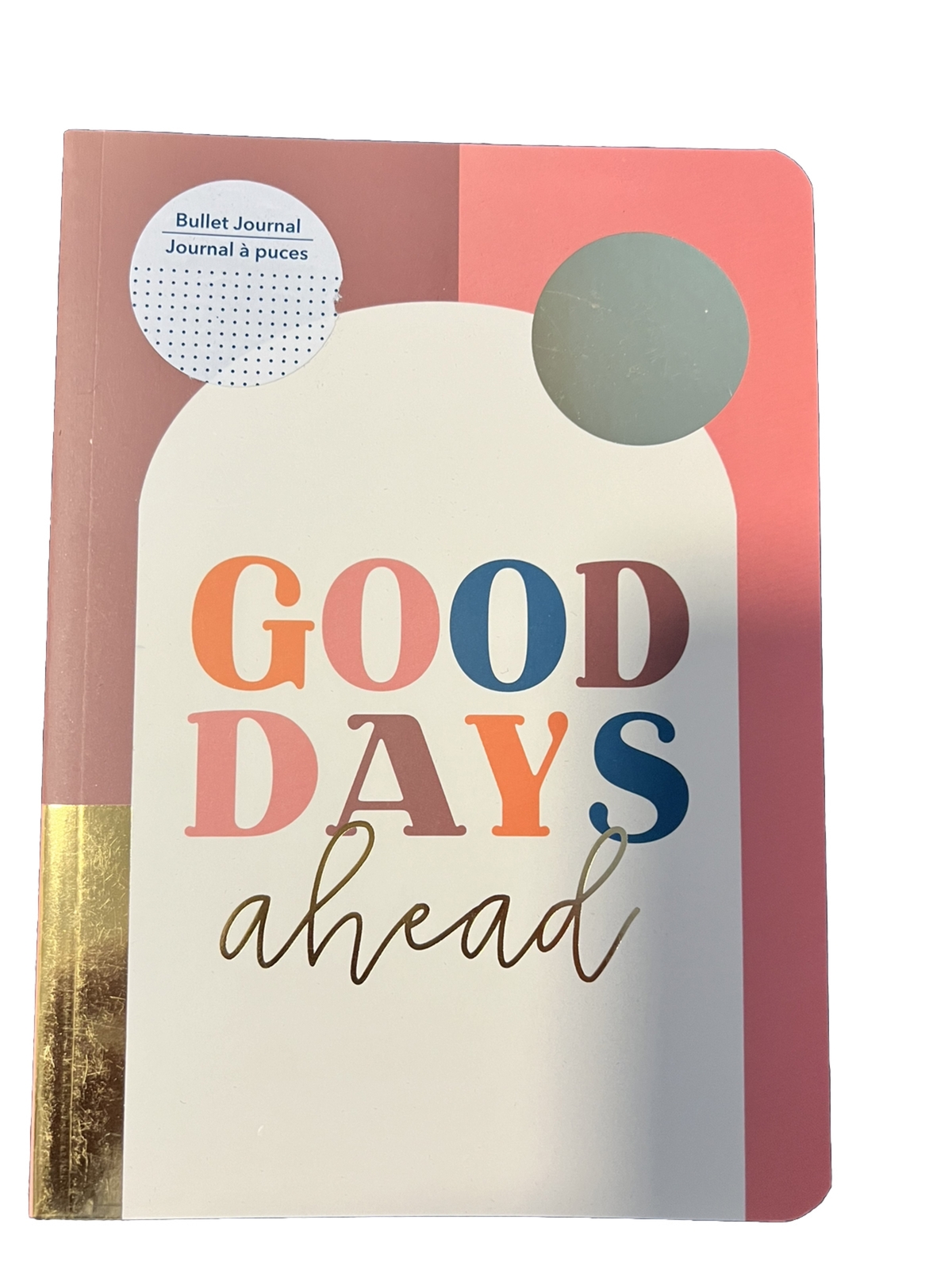 Bullet Journal-soft bound-approx. 7-1/2 in x 5-3/8 in-double-sided dotted pages