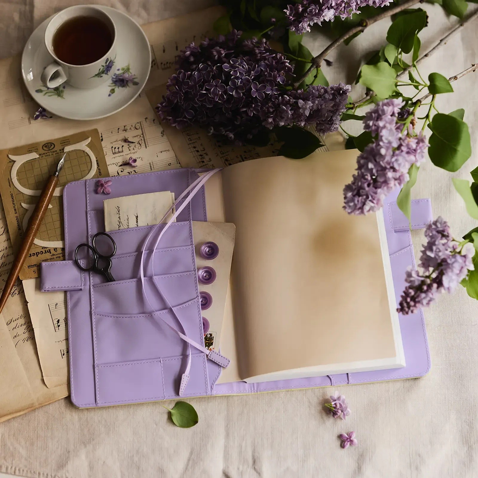 Hobonichi Techo Cousin A5 Cover Colors Honey Lilac Yellow Purple Japan