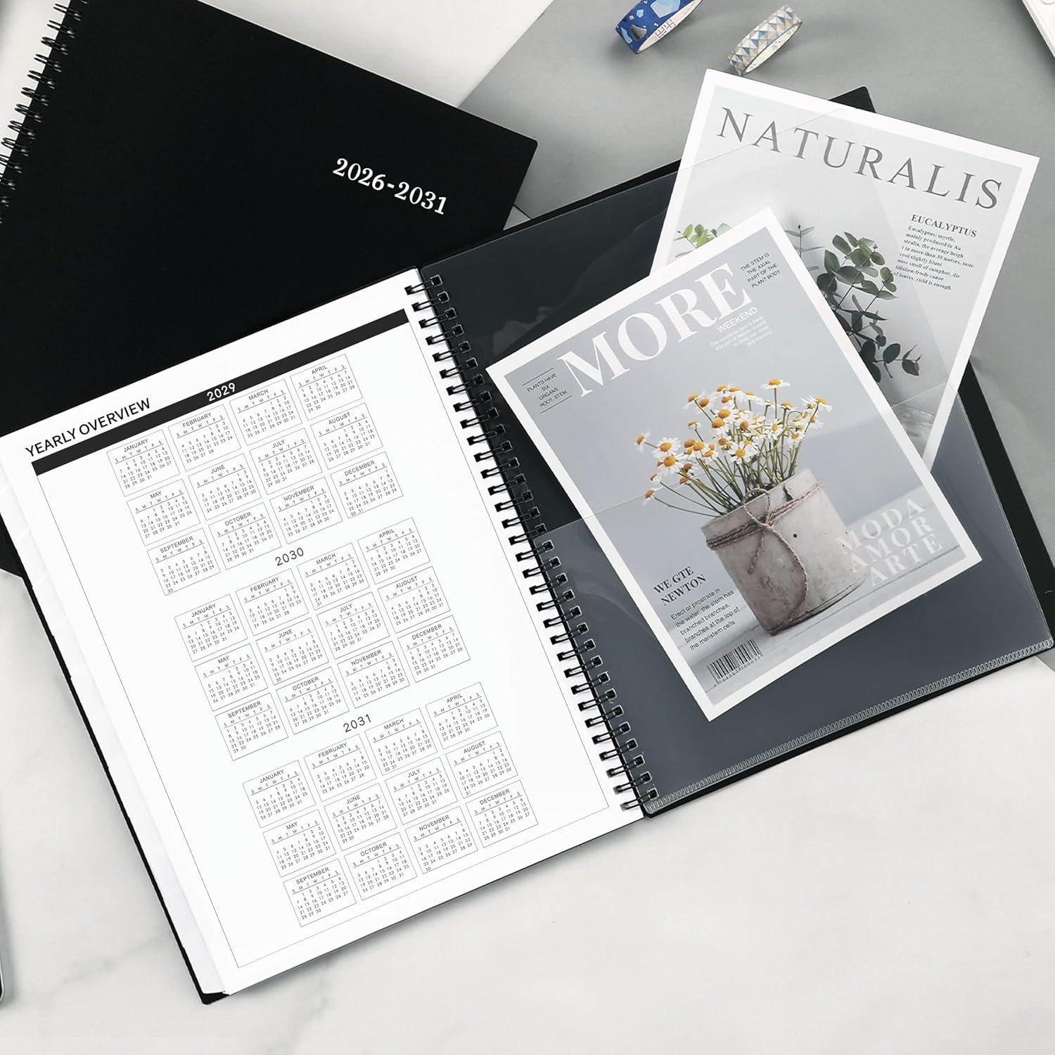 2026-2031 Monthly Planner/Calendar – 5 Monthly Planner, Jul. 2026 – Jun. 203…