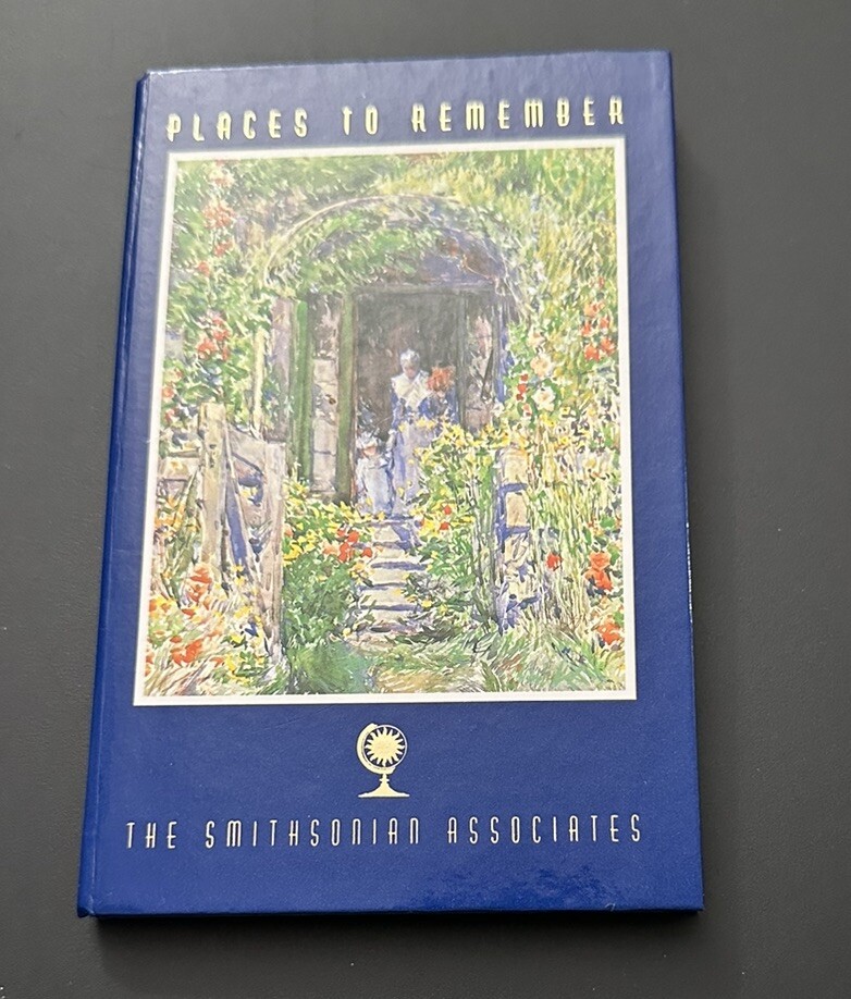 Isles Of Shoals Garden Childe Hassam Address Book Smithsonian New, Vintage