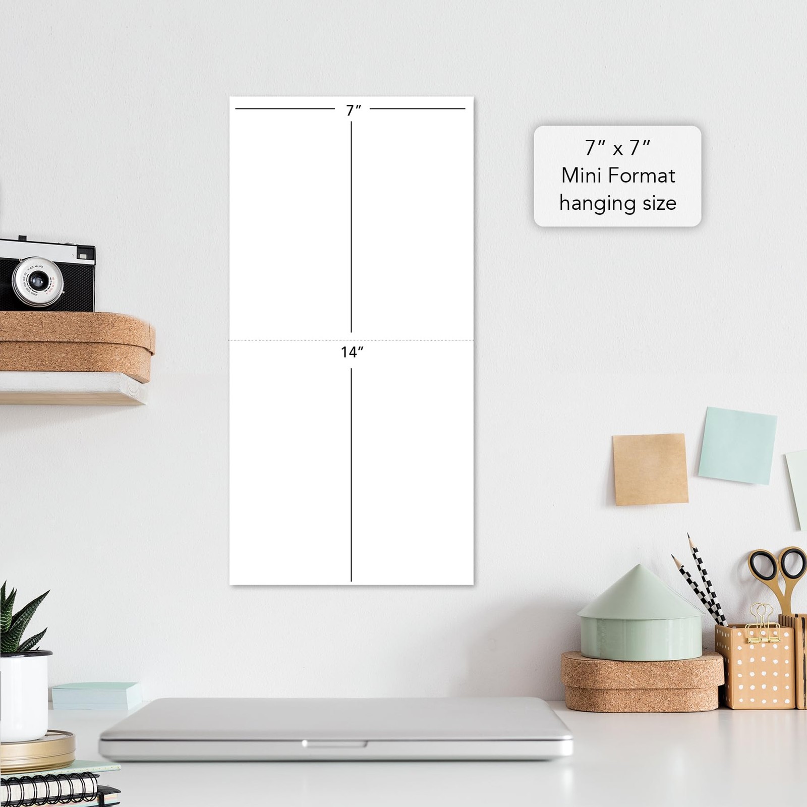 Cat Naps 2025 Mini Calendar, 7″ x 7″W x 7″H,