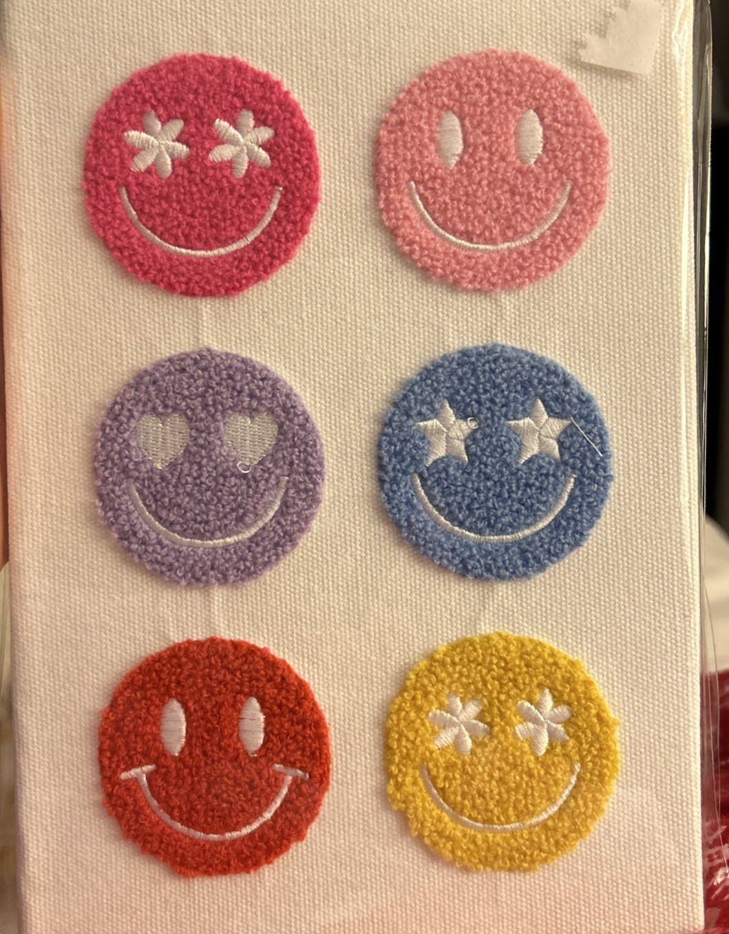NIP Agenda 52 SMILEY Happy Patches Journal 96 Sheets 5.75×8.25