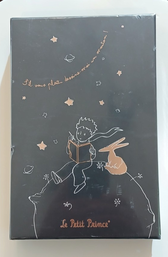 Moleskine Ltd. Edition Le Petit Prince Notebook, Large Ruled Black Hardback Seal