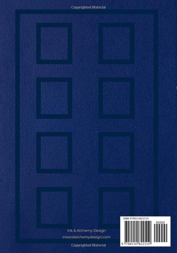 Spoilers: Blue Tardis Blank Lined Journal XL 7×10 185pgs