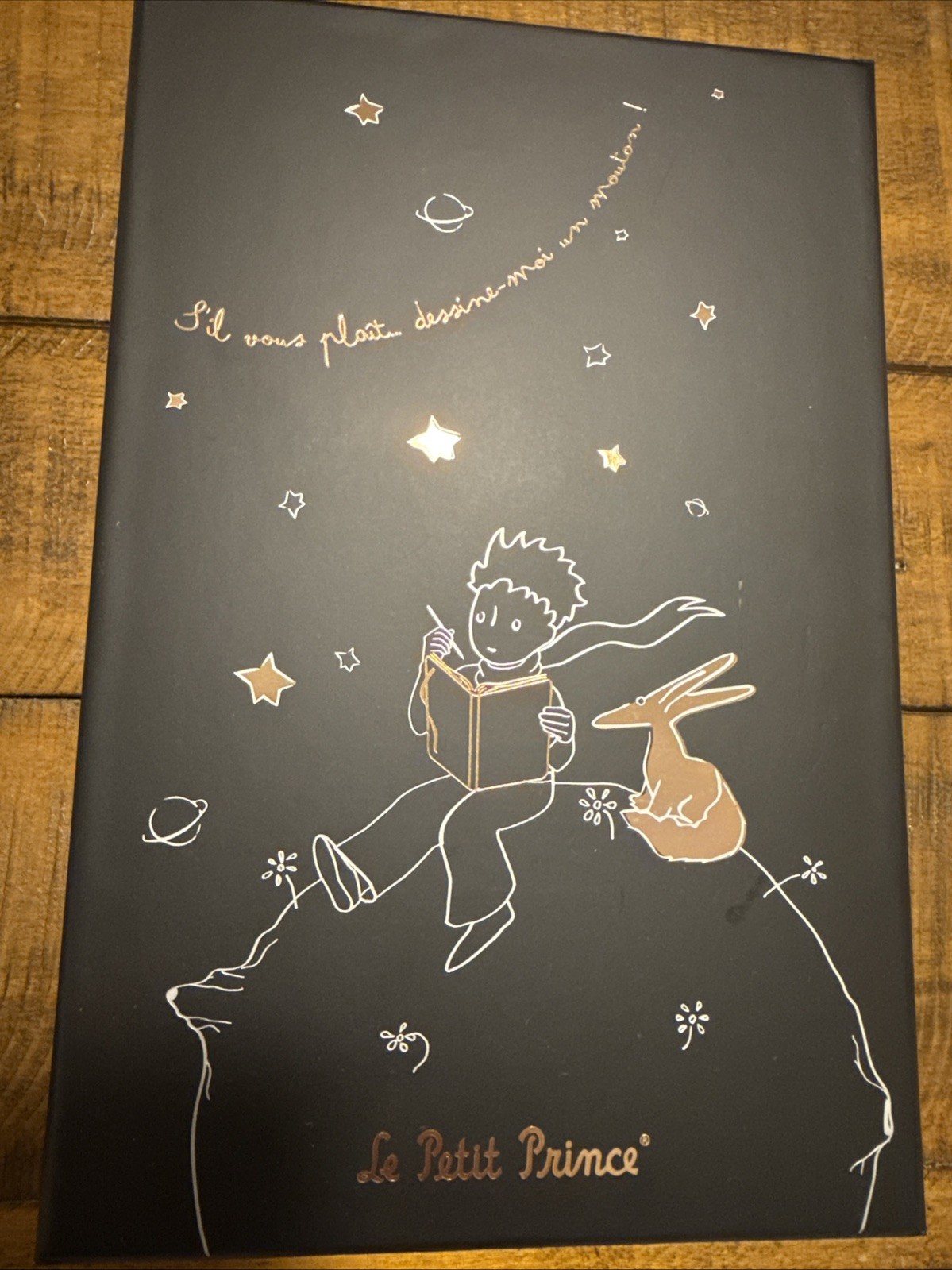 Moleskine Limited Edition Le Petit Prince Notebook, Large, Ruled, Black, Hard