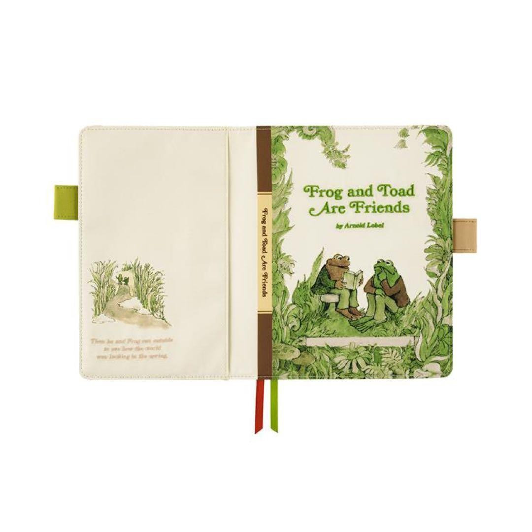 Hobonichi Techo Frog and Toad A5 Cousin Size Cover 2026 Loft Limited Edition