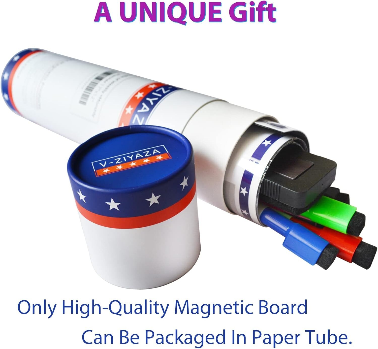 17″x12″, Magnetic Monthly Calendar, 4+2 Dry-Erase Markers, Magnetic Eraser