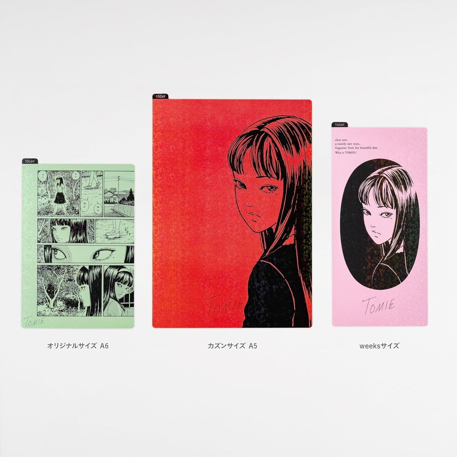 Hobonichi Techo 2026 Tomie by Junji ItoA6 Pencil Board NEW Japan Import