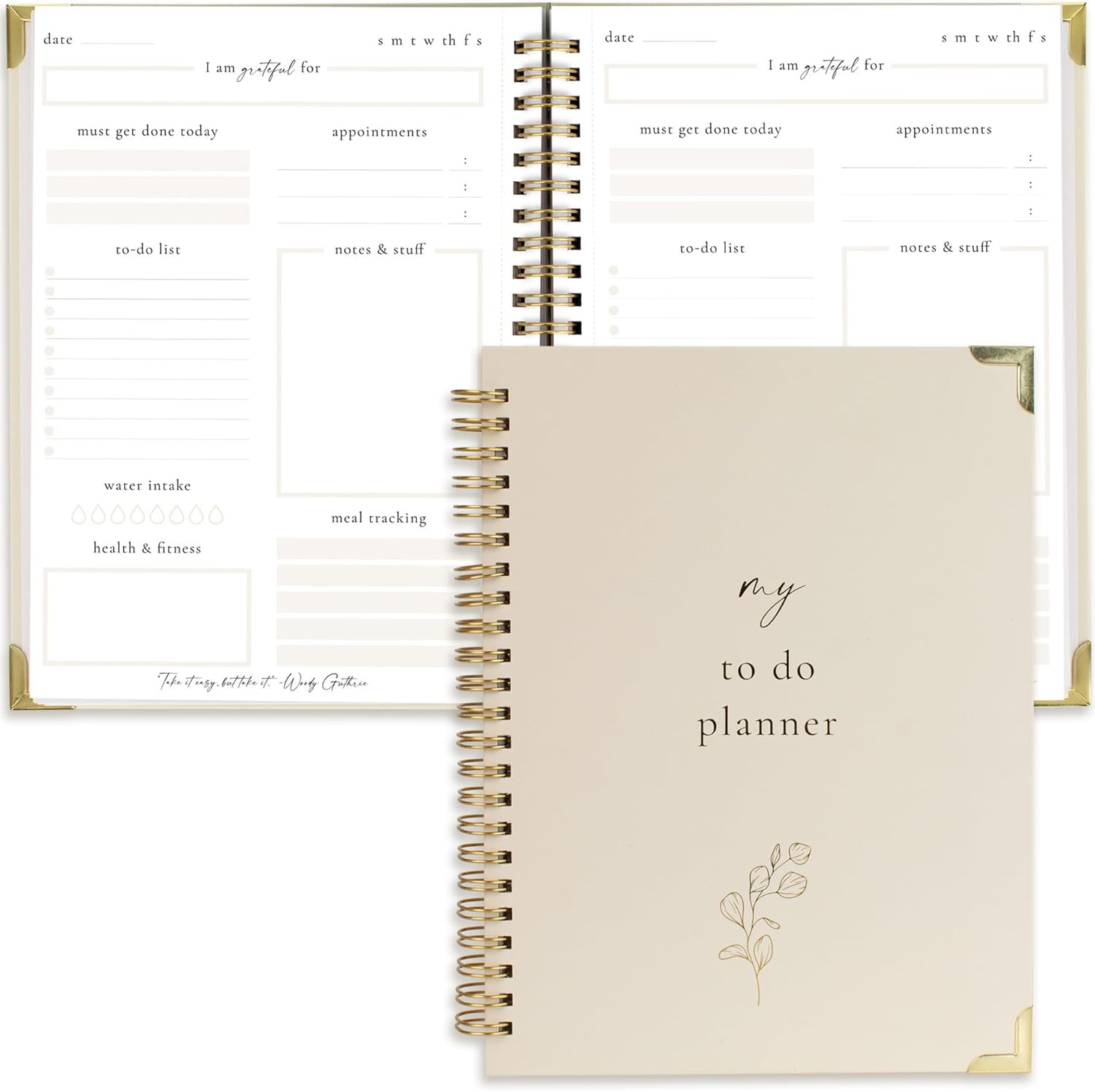 Beautiful to Do List Notebook 2026 (8.5 X 6.4″) – Aesthetic Daily Planner