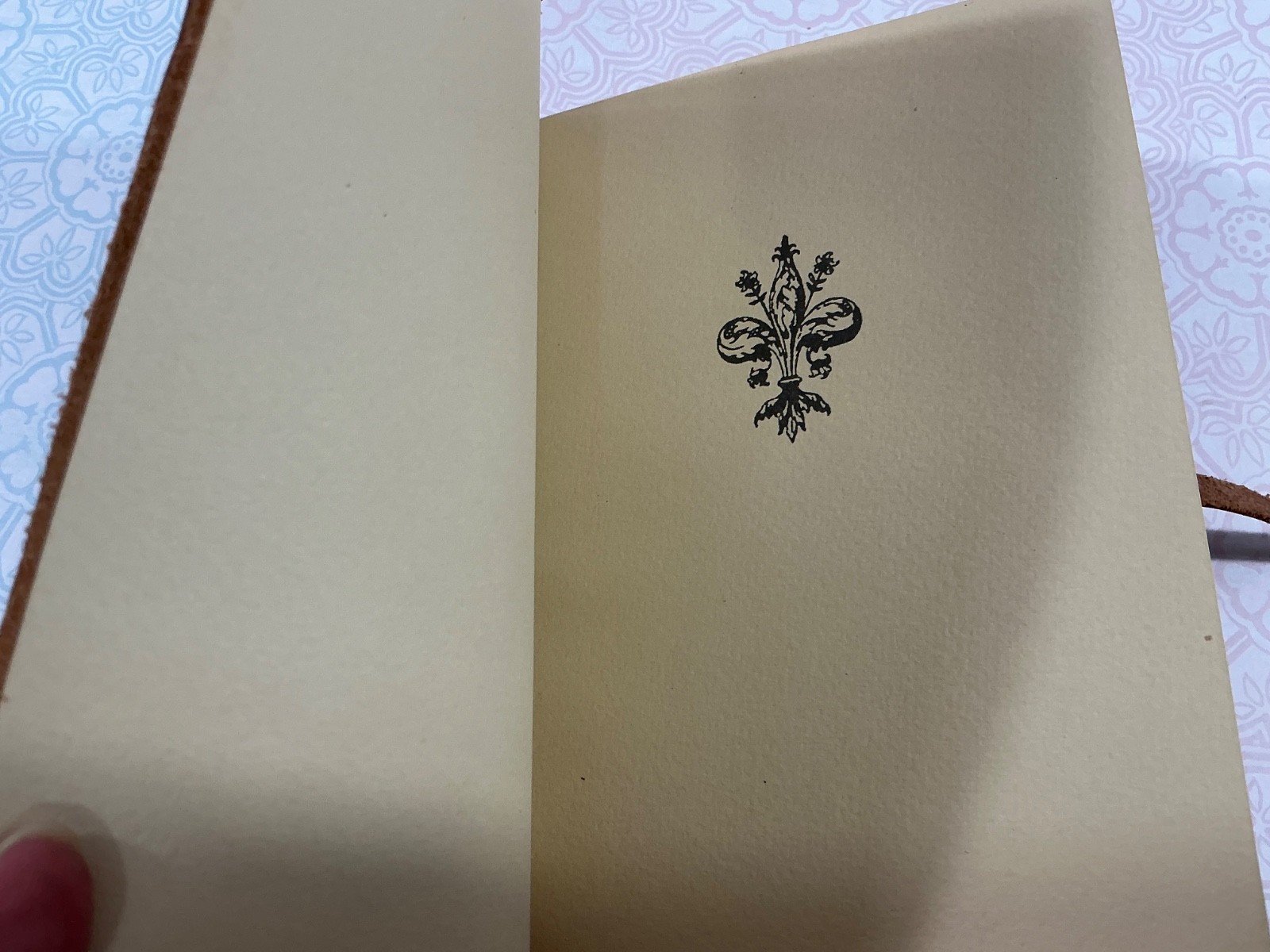 Lined Journal Leather Cover Cavallini & Co San Francisco Made in Italy PLS READ