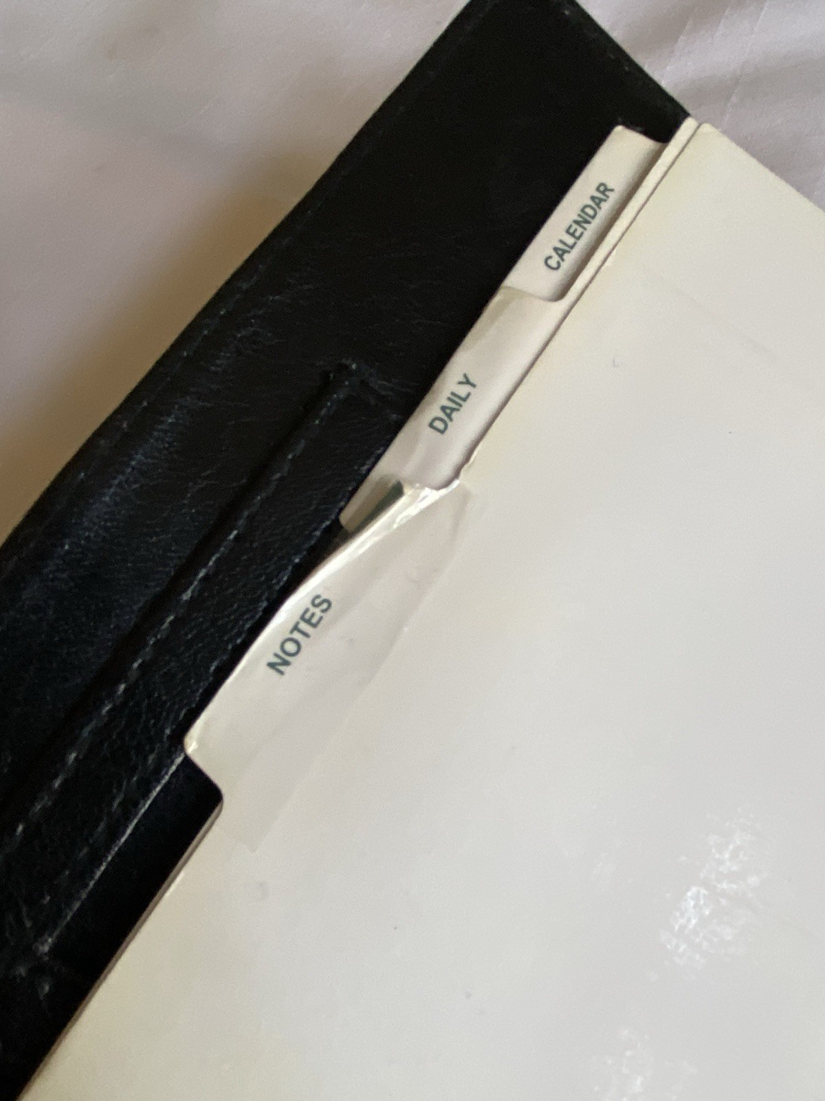 Vintage Cambridge 6 Ring Snap Compact Planner Binder Organizer – Green/Black