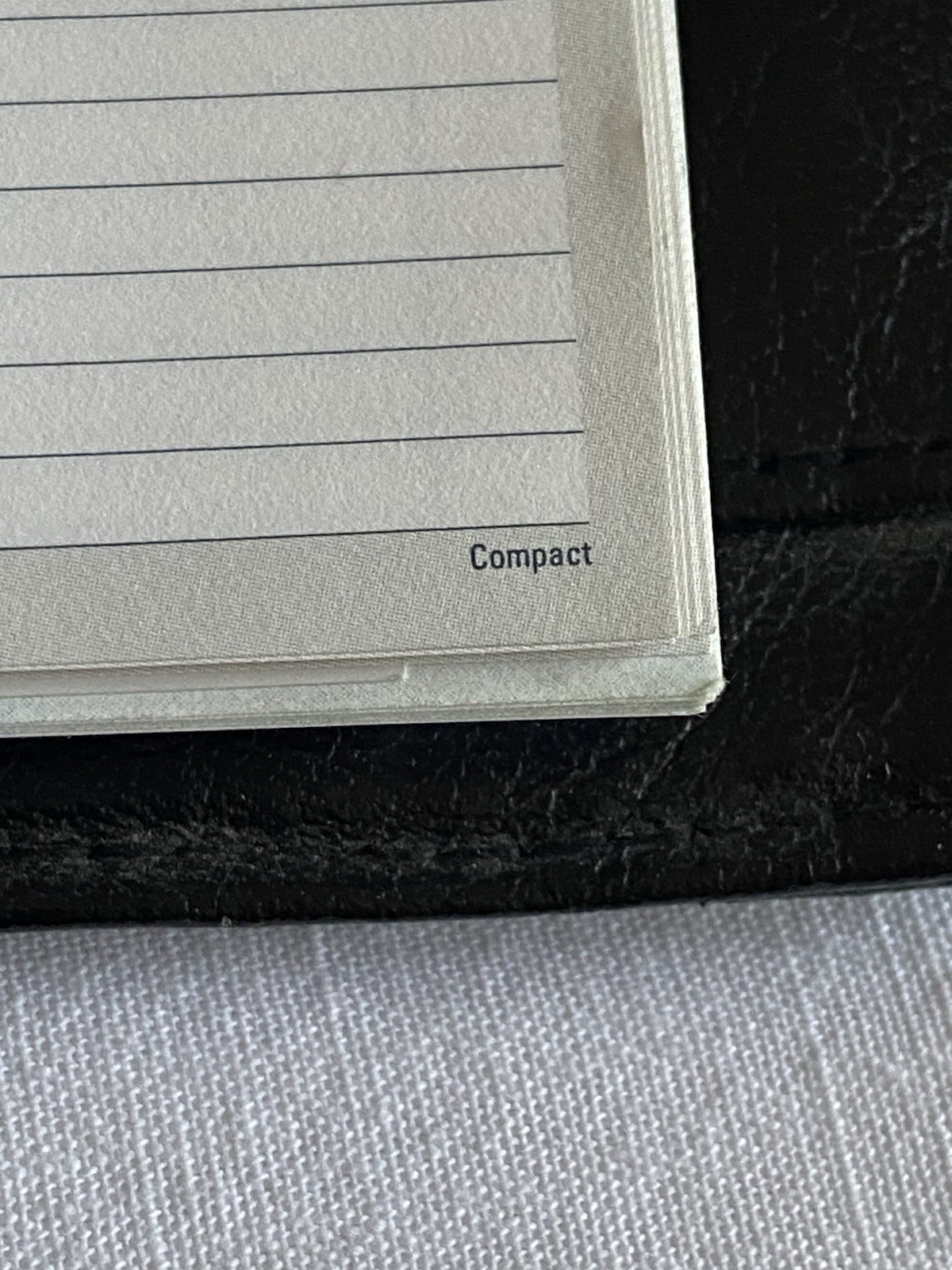 Vintage Cambridge 6 Ring Snap Compact Planner Binder Organizer – Green/Black