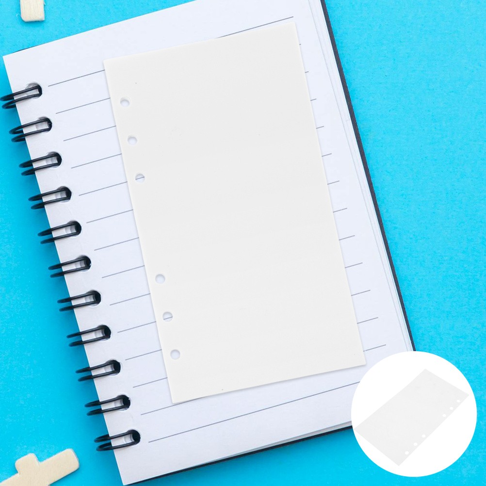 50 Sheets Handbook Sticker Collection Collecting Album A6 Blank Refill Page