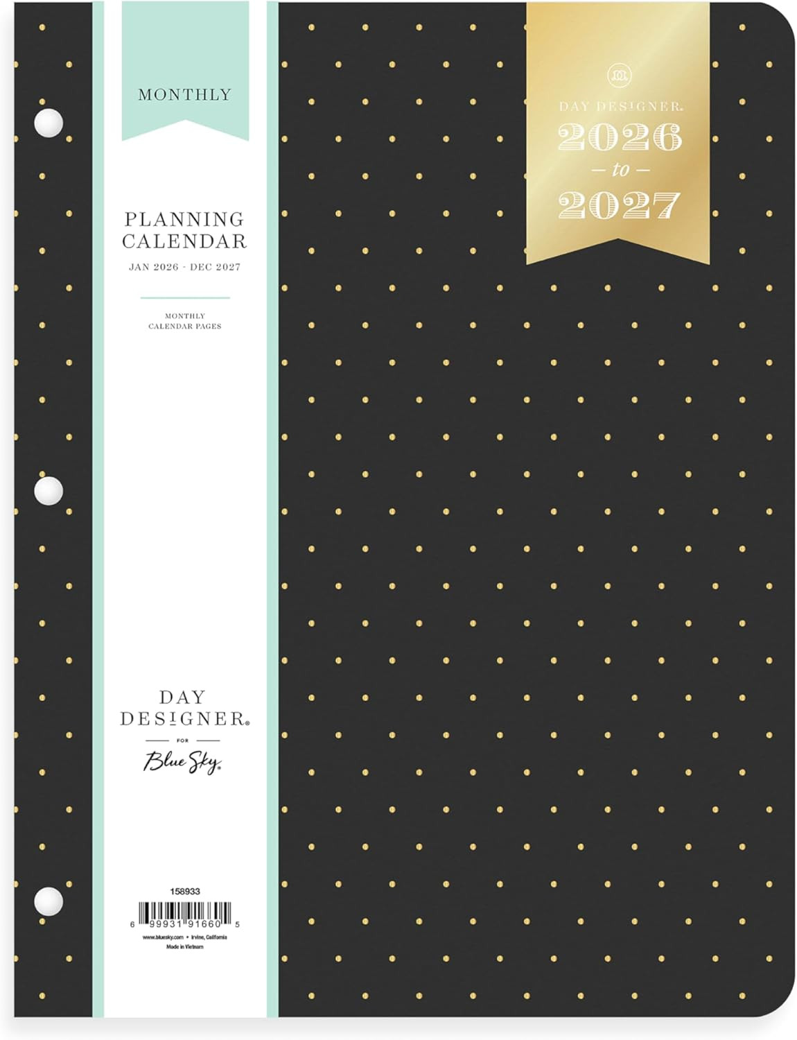Day Designer 24 Month 2026 Monthly Planner Calendar, January 2026 – December 202