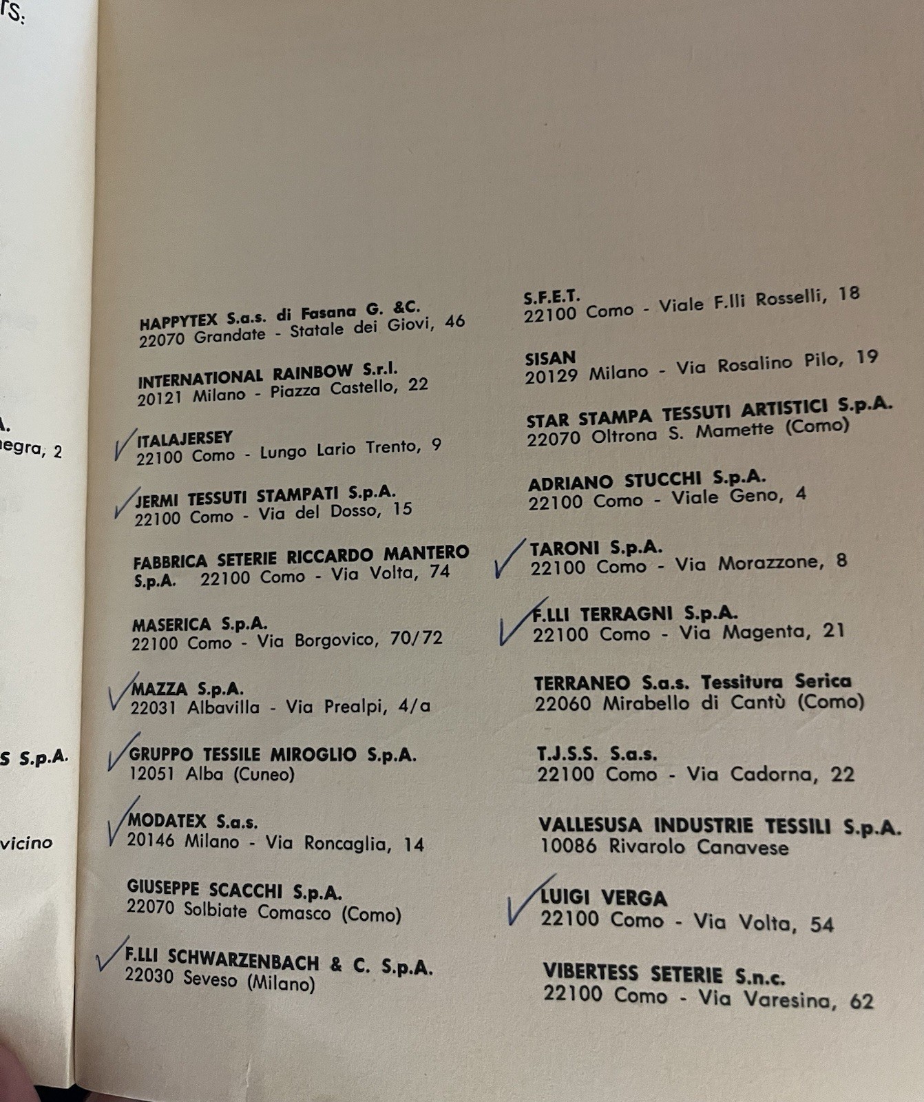 IDEACOMO 1975 Buyer’s Notebook