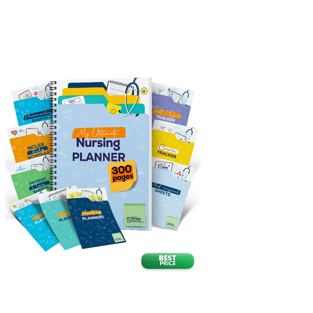 My Nurse Notes Ultimate Nursing Student All-In-One Academic