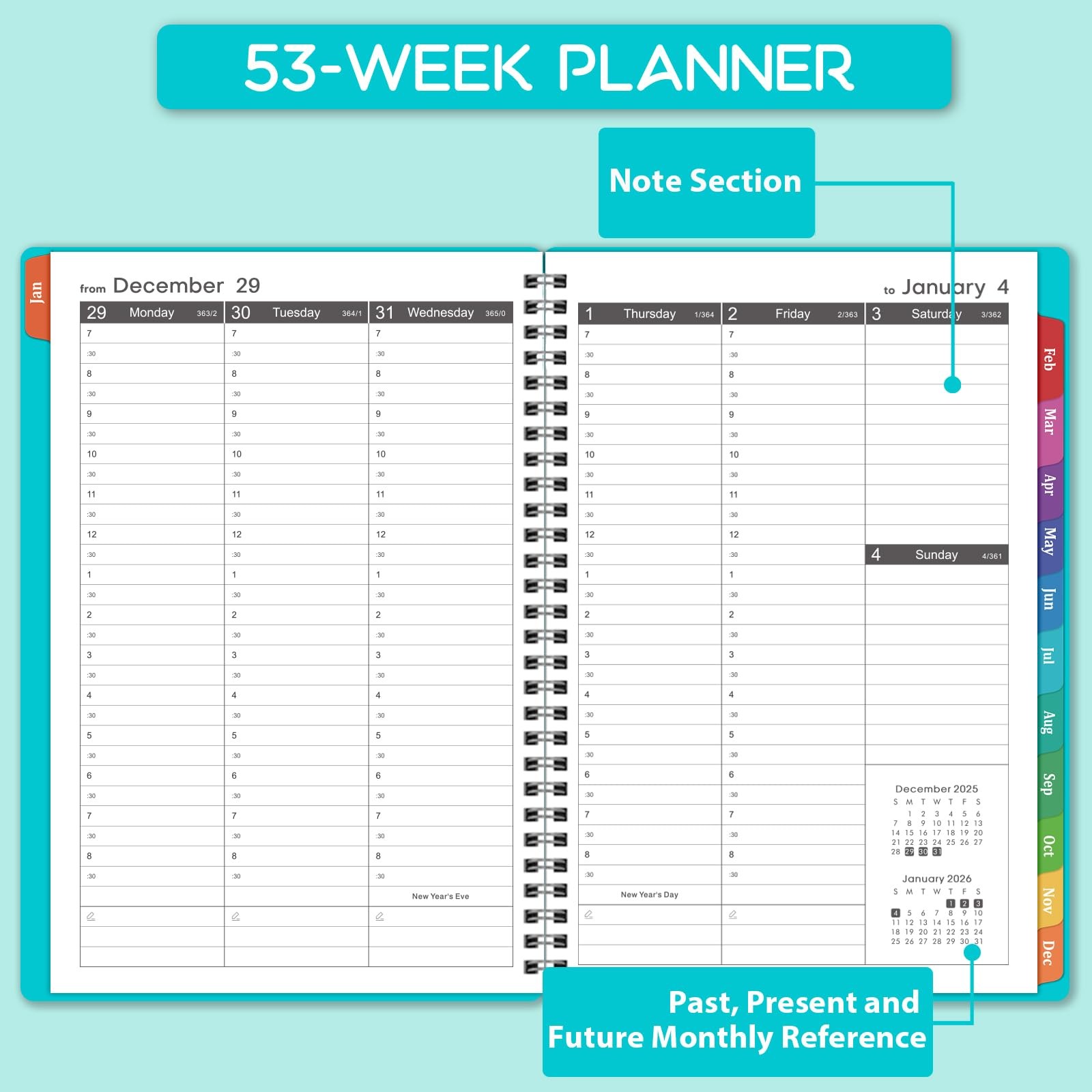 2026 Appointment Book/Planner – Weekly Appointment Book/Planner 2026, January…