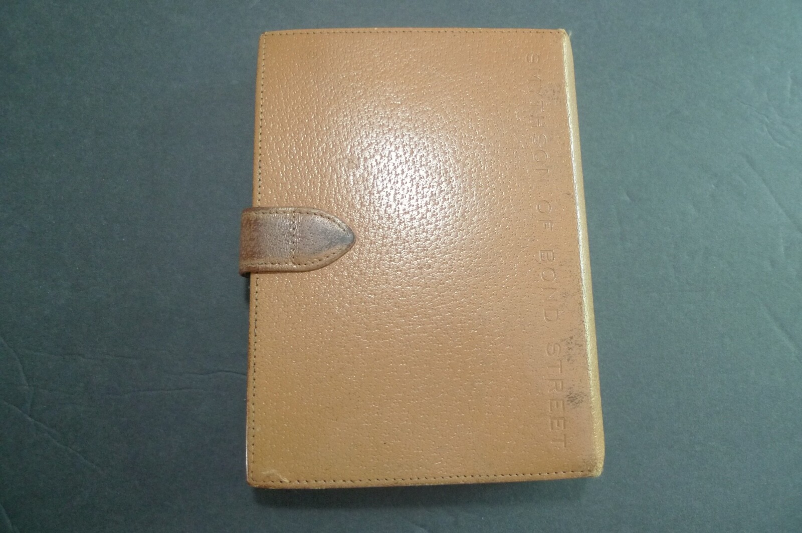 SMYTHSON OF BOND STREET – LEATHER PLANNER – WITH INSERTS – PERSONAL SIZE