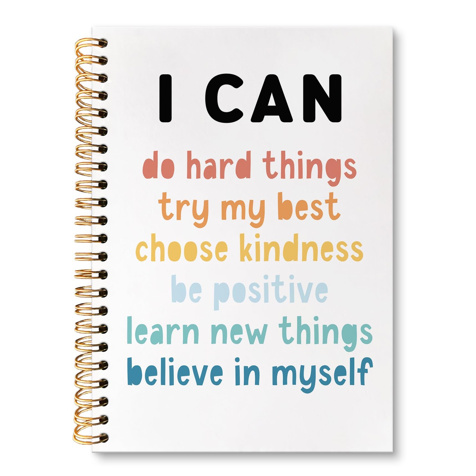 huester Motivational Notebook Journal, Affirmations for Kids Journal,…