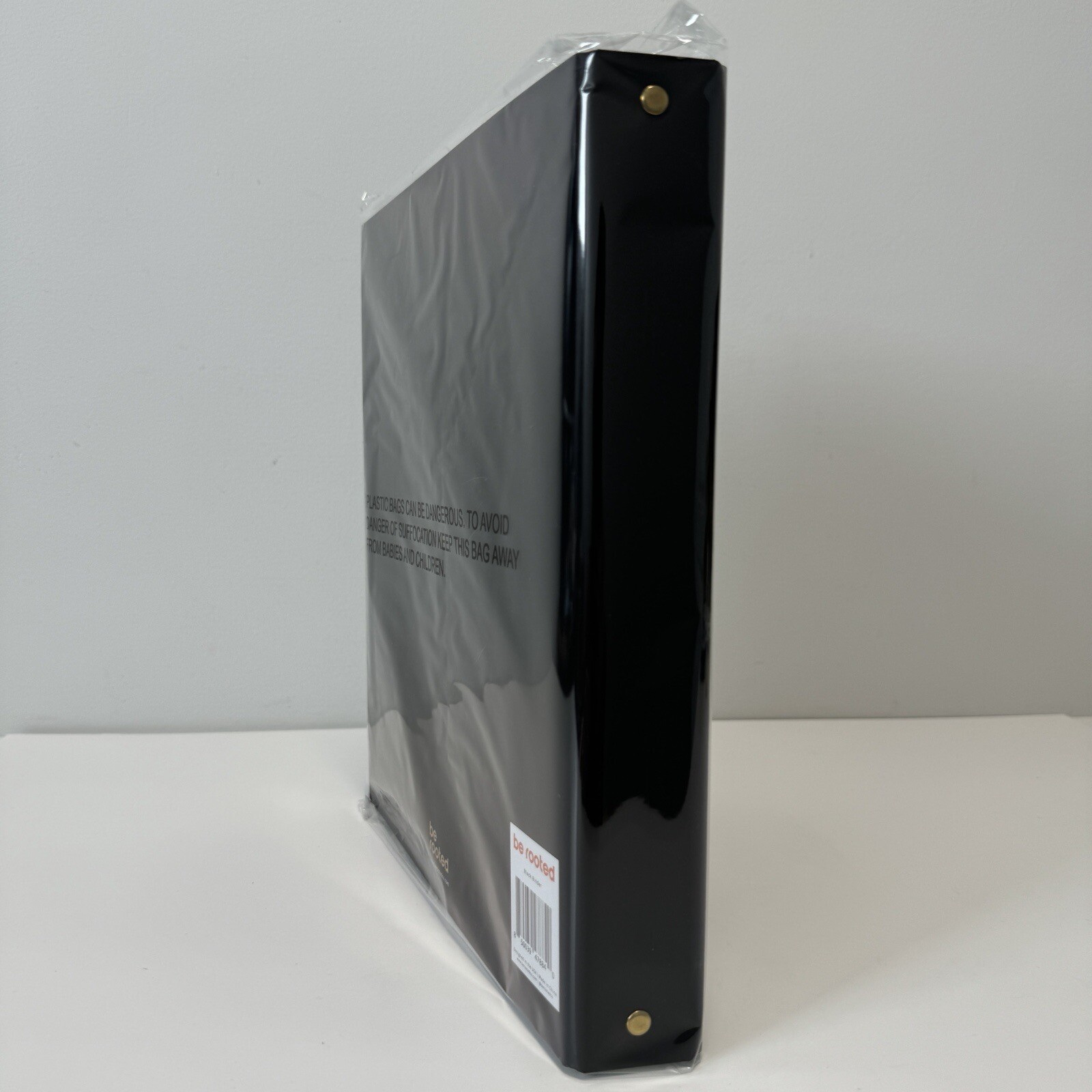 1 Inch 3 Hole Black Binder 150 Sheets Be Rooted Brand New Sealed