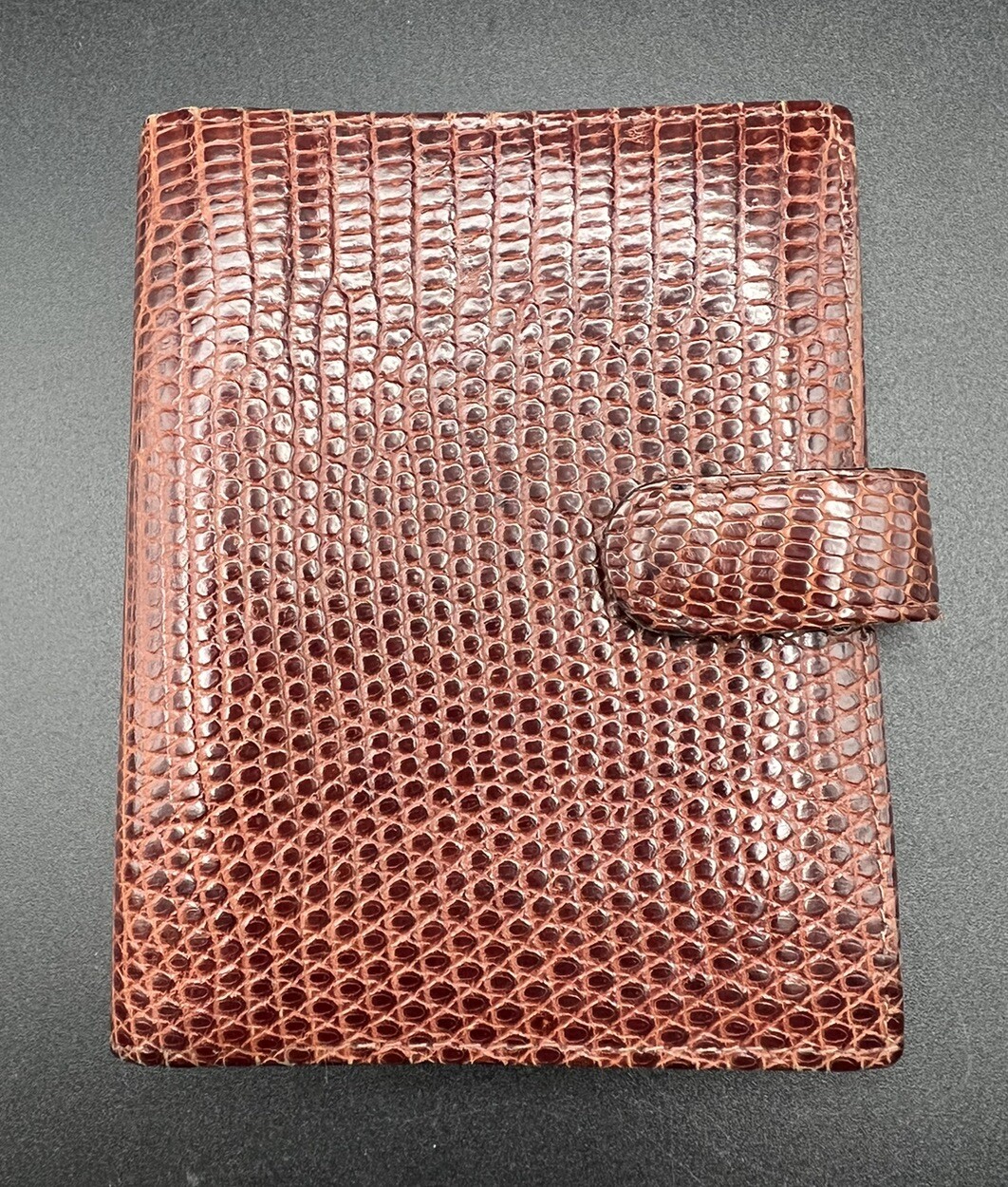 Vintage Tiffany & Co Journal Address Book Genuine Lizard Made In Italy