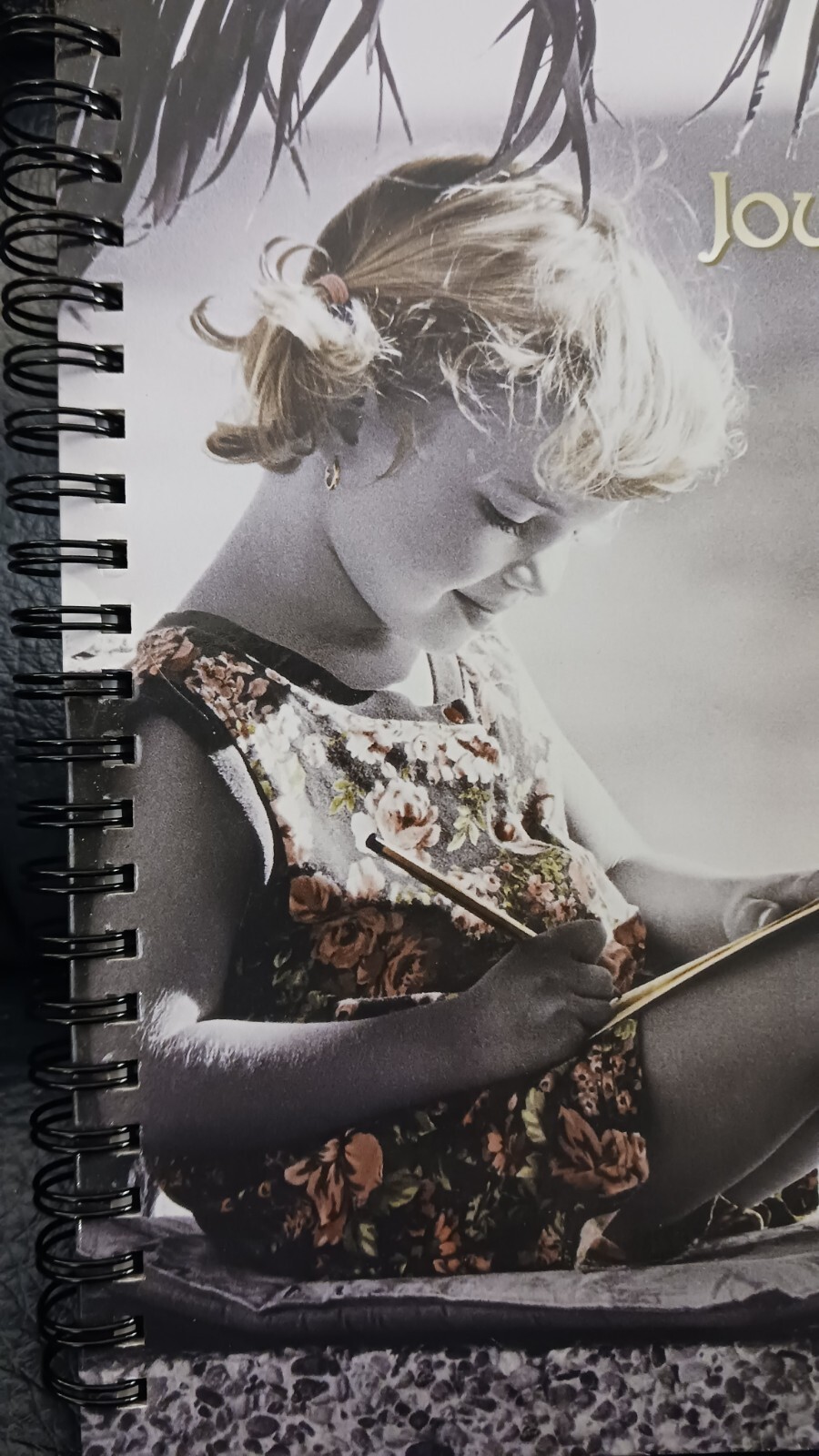 Hardback Journal 5.5 X 8.5, 38 Pages, Spiral Bound