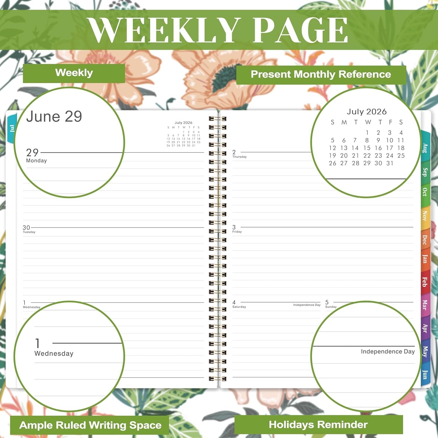 Planner 2026-2027 – Academic Planner 2026-2027, 26-27 Planners Weekly and Mon…
