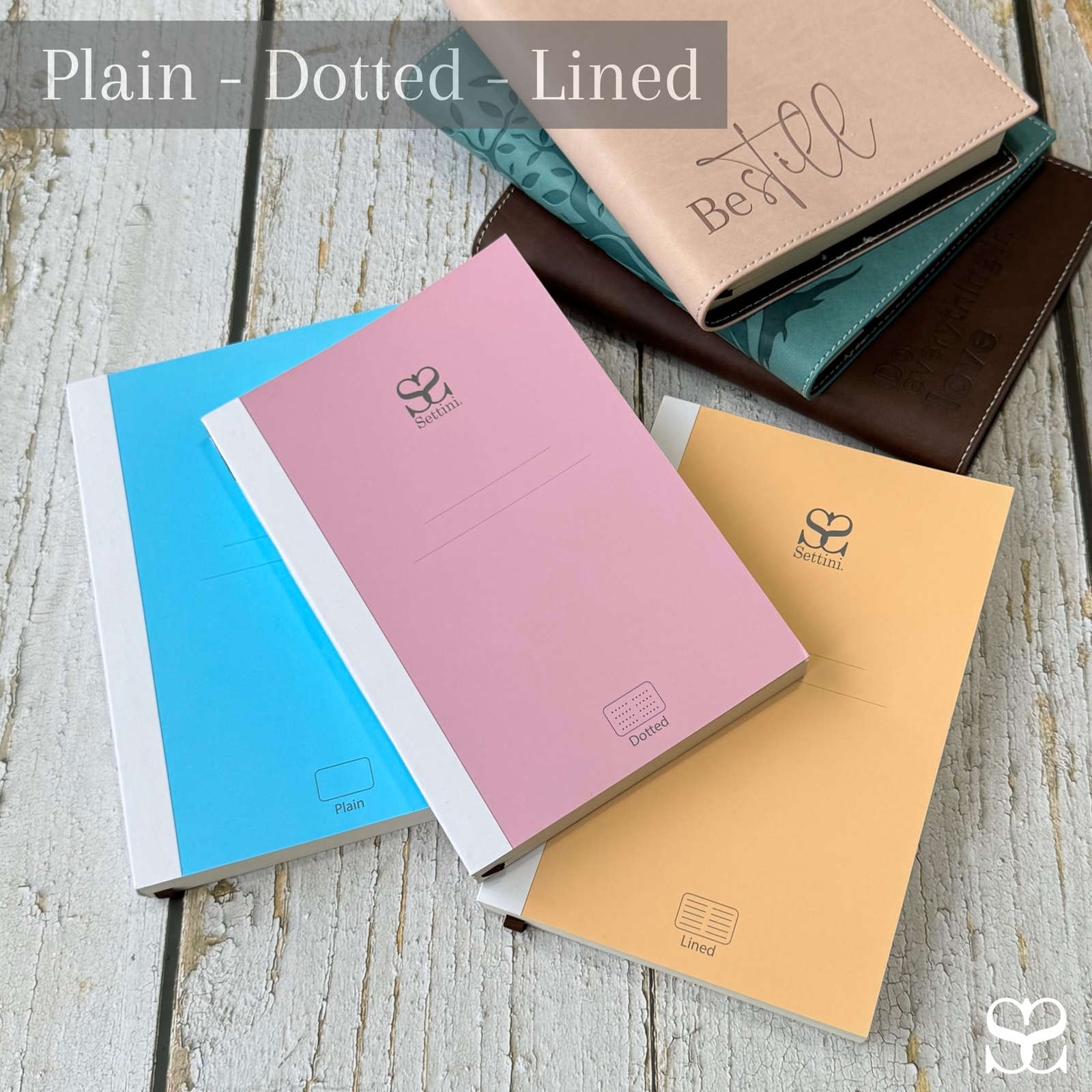 Lined Journal Notebook Refill A5 Size 100gsm Ruled Notepad 256 Pages 8.25in