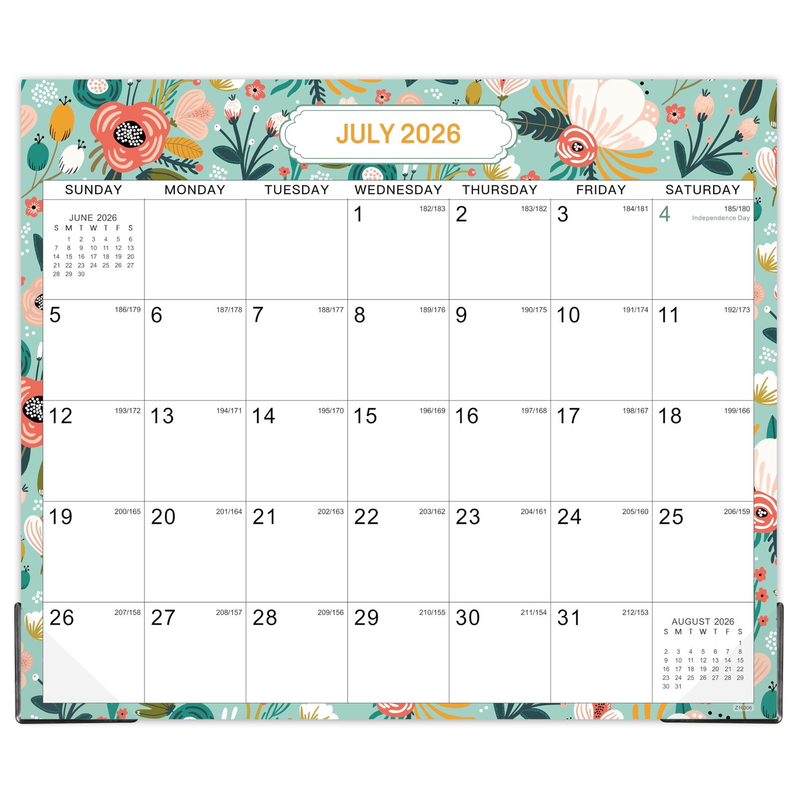 2026-2027 Magnetic Calendar – for Middle, Colorful