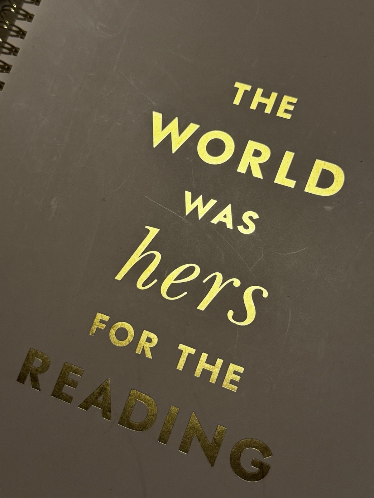 Pink Kate Spade Notebook The World Was Hers For The Reading Journal Bookish