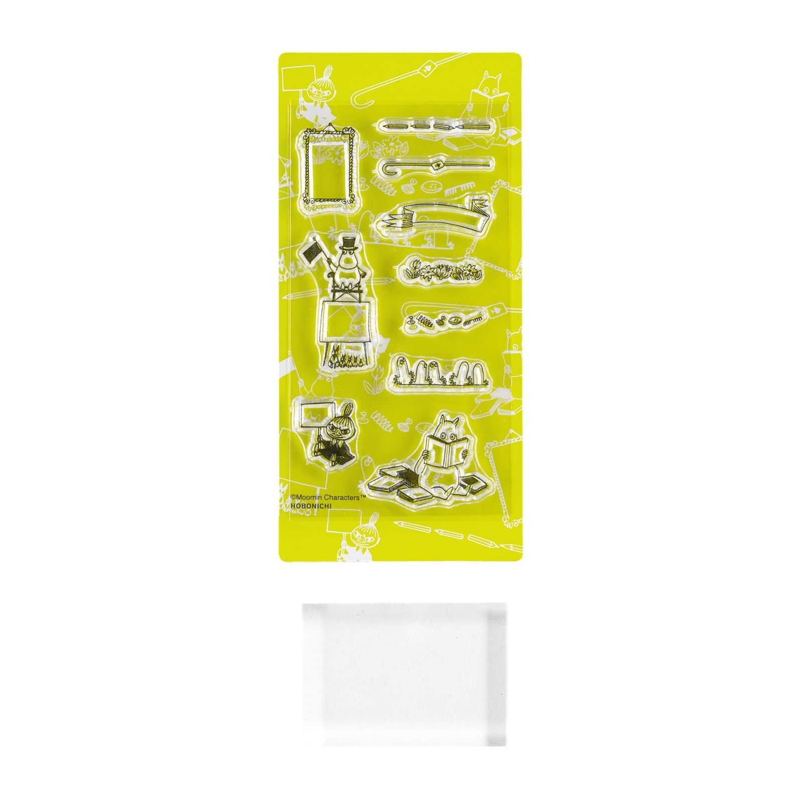 Hobonichi Techo Moomin / Moomin Clear Stamp (Frame) Planner Accessory