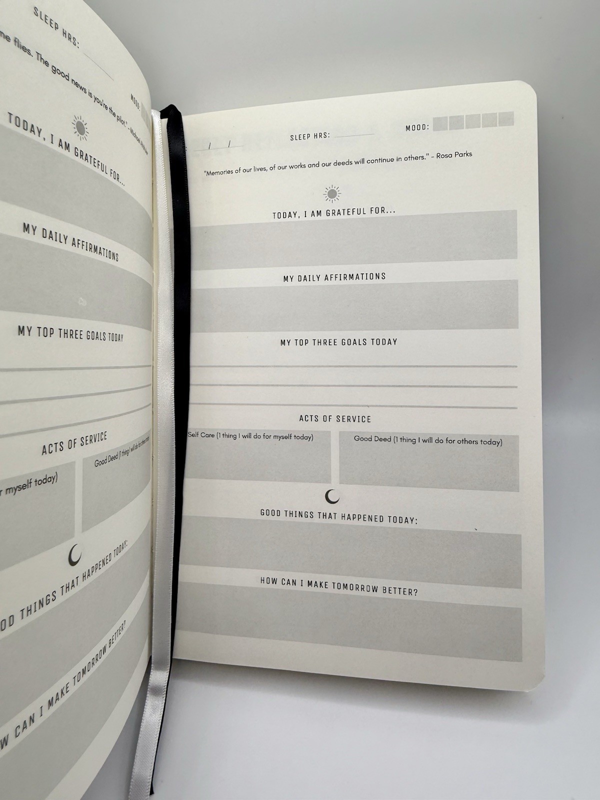 Productivity Store Gratitude Journal – Document Self Care and Reflection Journey