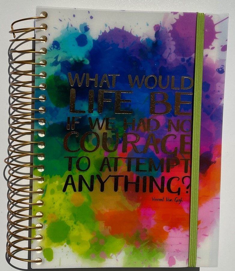 Markings By C. R. Gibson 3-IN-1 Notebook Journal Ruled Grid Blank 480 Pages
