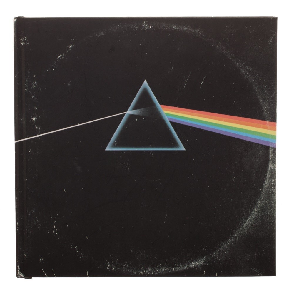 Pink Floyd Album Cover JOURNAL 7x7in. Blank Lined Pages Dark Side of the Moon