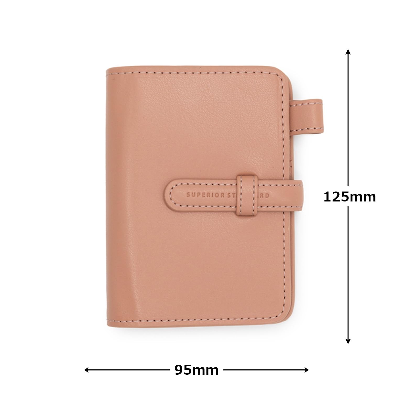 Luddite System Planner Superior Standard Micro 5 Dull Pink LDKS-SSM5-21