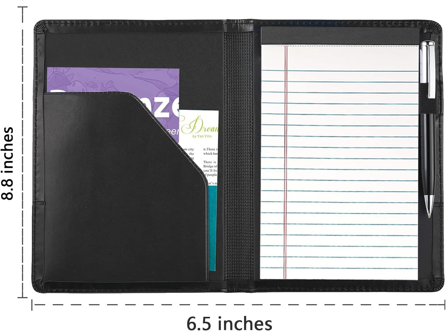 Padfolio/Portfolio Binder, Mini Padfolio Portfolio Binder 5 X 8 Legal Writing Pa