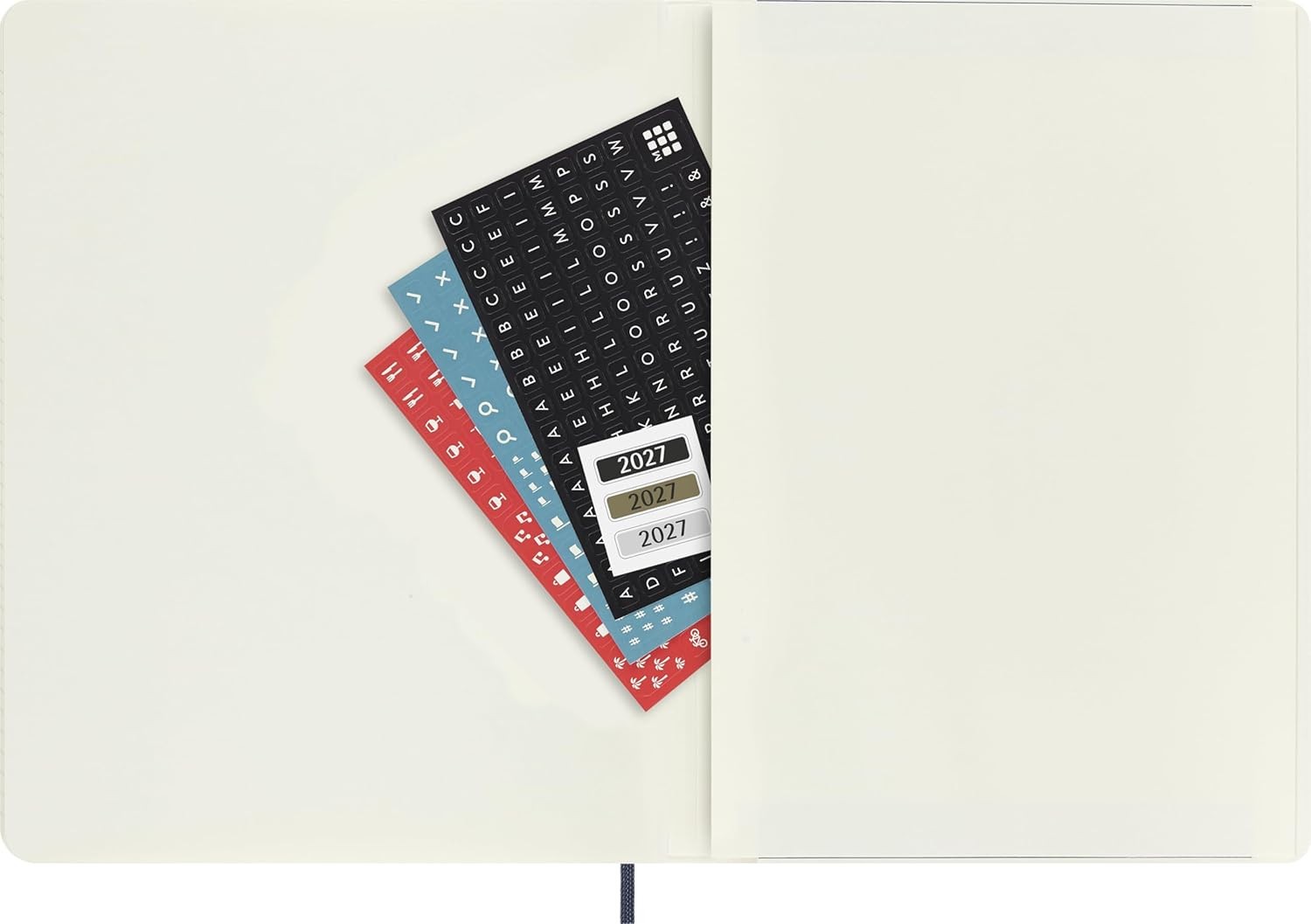 Moleskine Weekly Planner 2027, Soft Cover 12 Month Diary with Space for Notes an